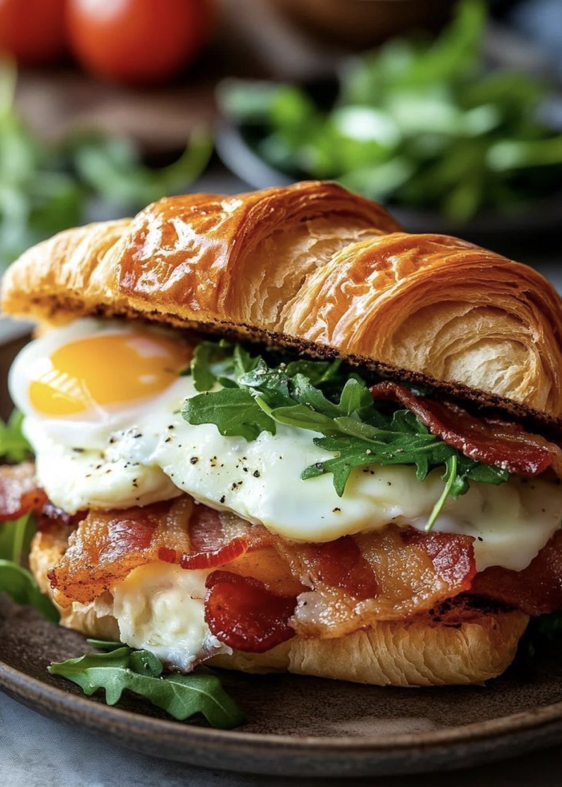 Croissant Breakfast Sandwich