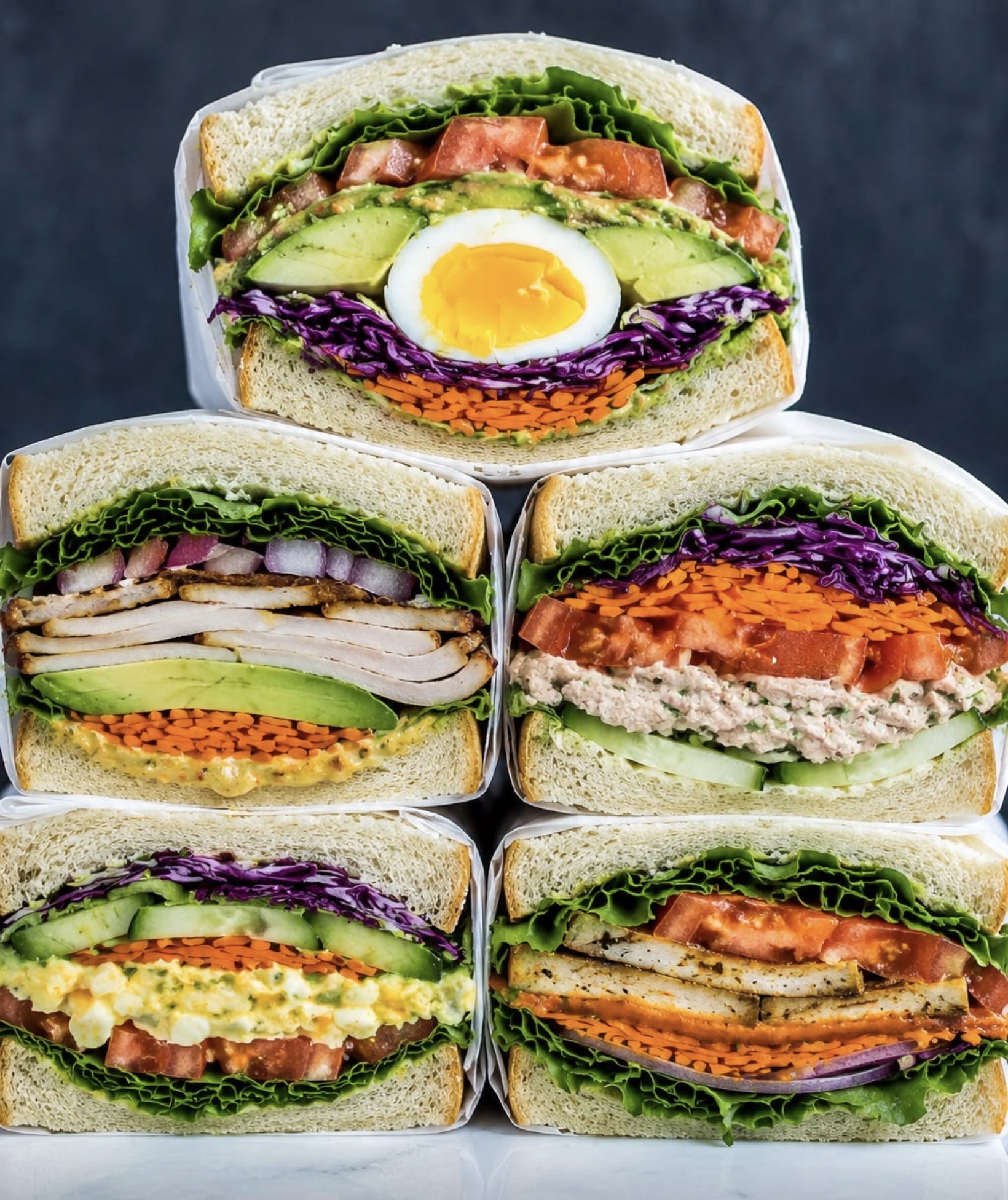 Tofu Korean Sandwich
