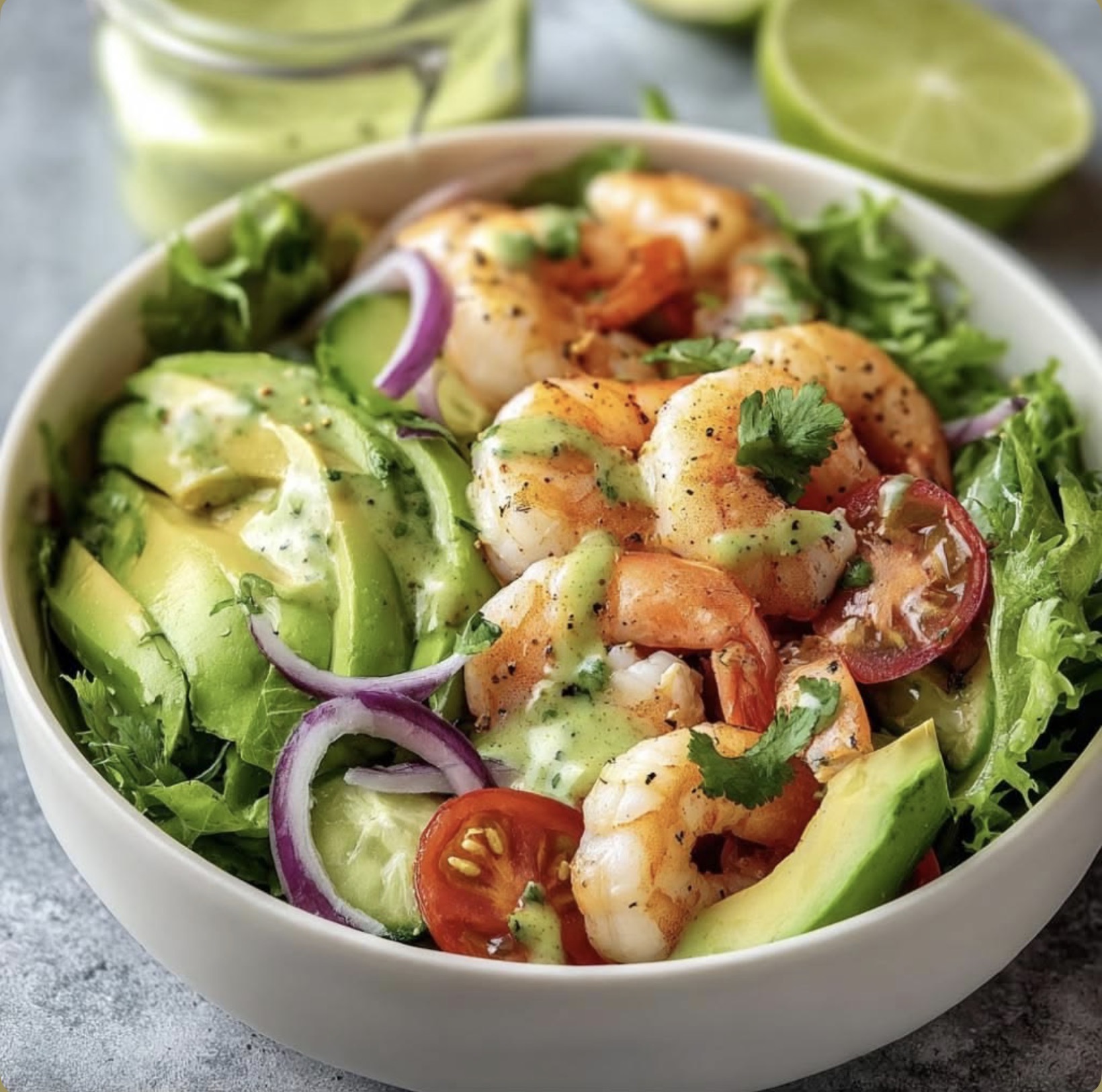 Shrimp Salat Bowl