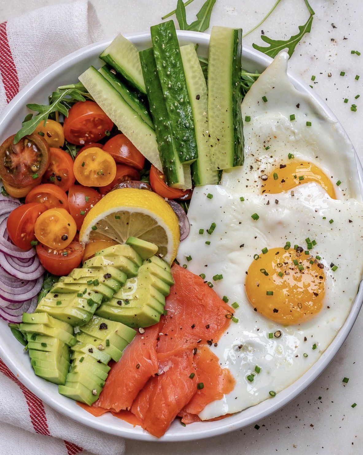 Smoked Salmon Breakfast
