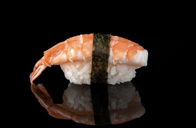 Shrimp nigiri