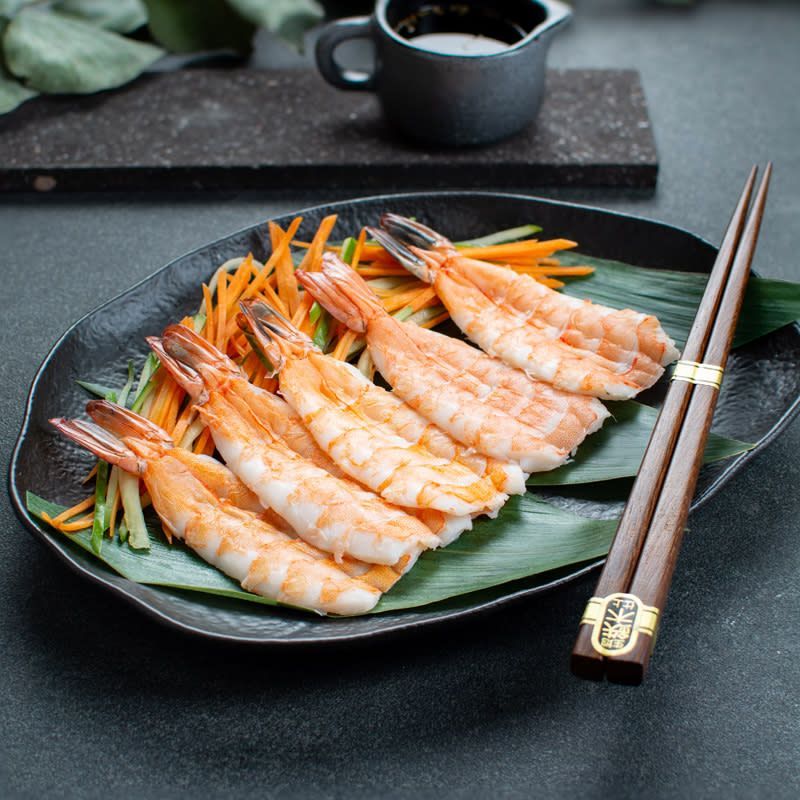 Shrimp sashimi