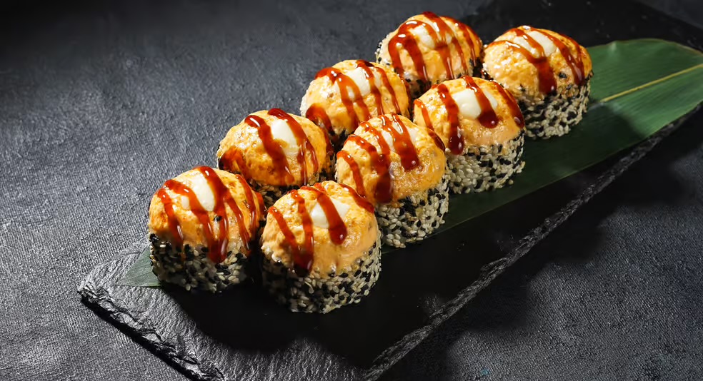 Hot Alaska roll