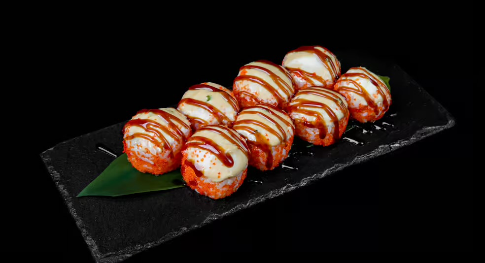 Hot California roll