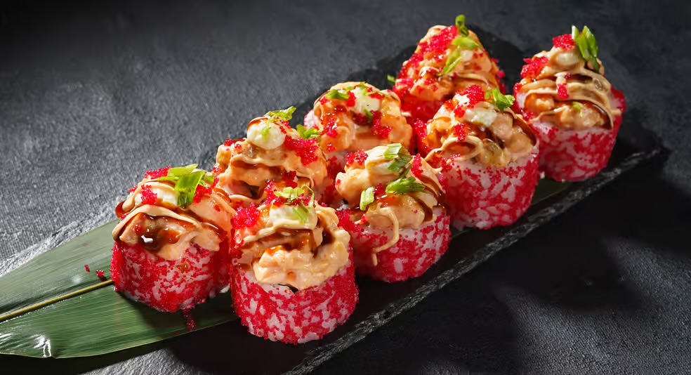 Hot Volkano roll
