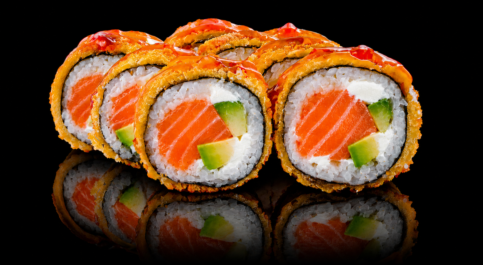 Salmon Tempura roll