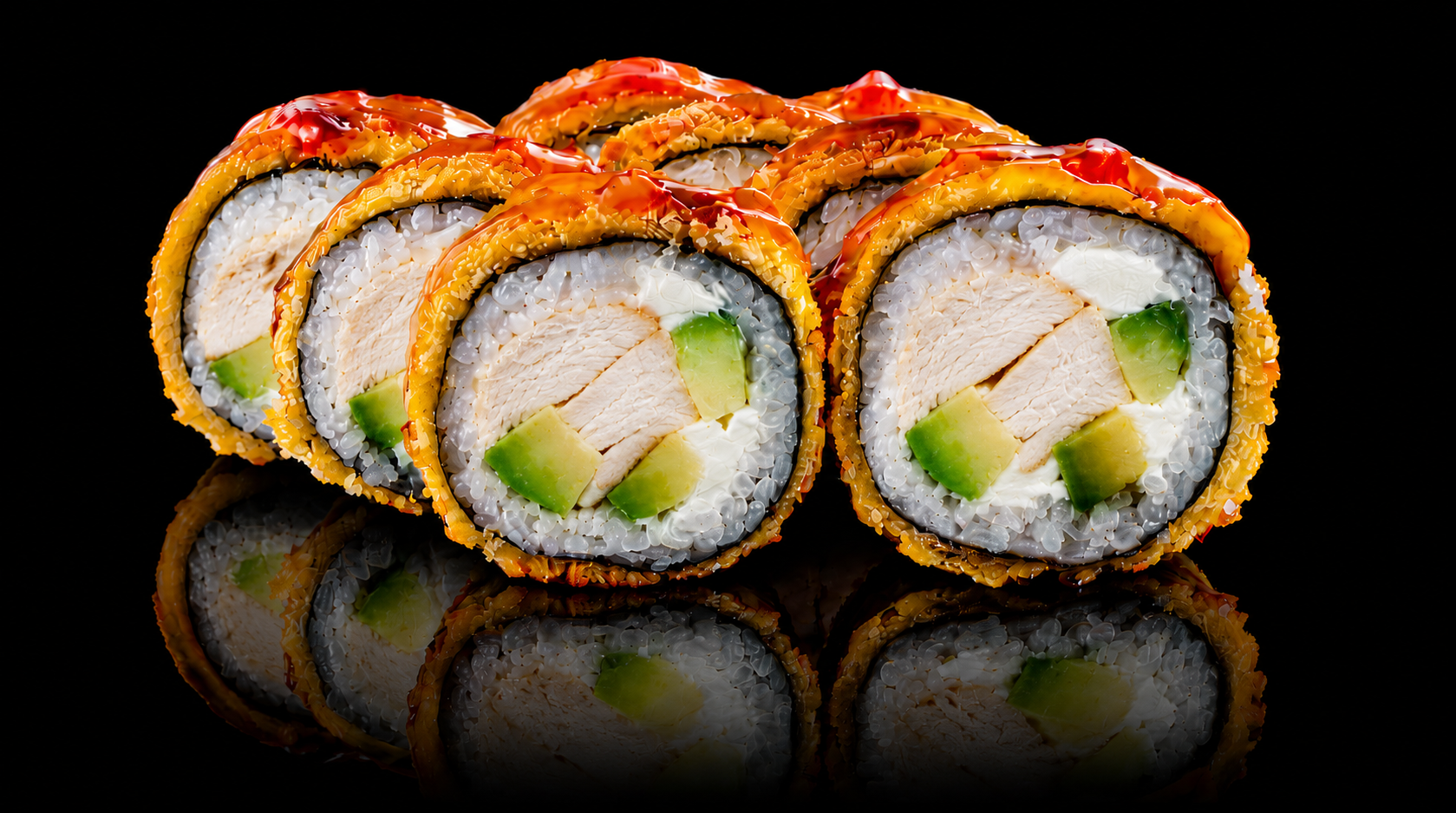 Chicken Tempura roll